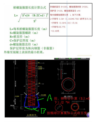 求钢筋笼计算稿模板